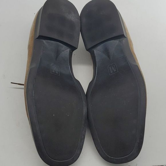 Bruno Magli Italian Lace Loafer Suede Leather Size 8 - Picture 13 of 16